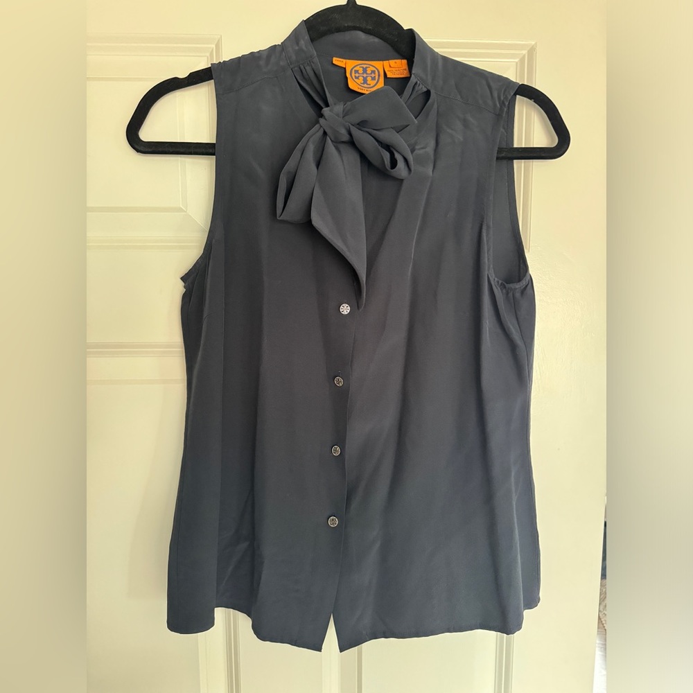 Tory Burch Neck Tie Tank - Size 6